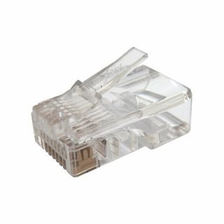 Wtyk RJ-45 linka/drut (3 zęby) - kat. 5e