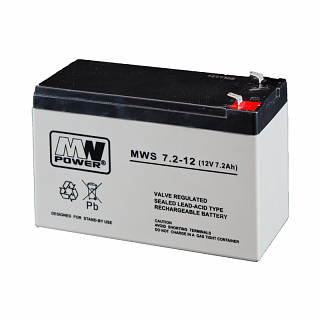 Akumulator bezobsługowy MW Power MWS 7.2-12 (12V 7,2Ah)