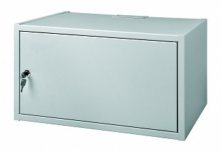 Szafa rack 19" 6U/350mm drzwi metalowe, wisząca
