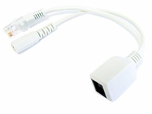 Adapter PoE z zalewanymi wtykami - gniazdo