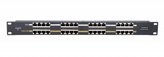 Patch panel PoE 19" 1U - 16 portów