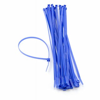 Opaski zaciskowe niebieskie (UV) - 100 x 2,5mm