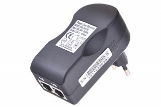 Zasilacz PoE 24V 1,25A z LED - Gigabitowy