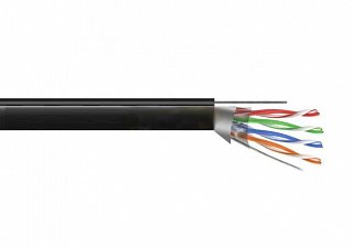 Kabel FTP MAXCABLE zewnętrzny, z linką nośną Cu kat. 5e 305m