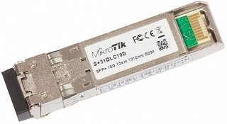 Moduł SFP+ miniGBIC RouterBOARD S+31DLC10D, DF, 10Gbps, SM, LC, 10km