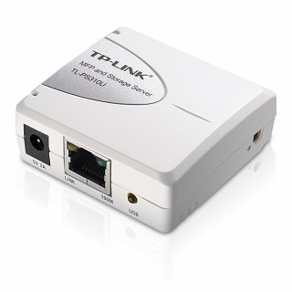 Serwer wydruku TP-Link TL-PS310U V2 - 1x USB2.0, 1x RJ45, storage server