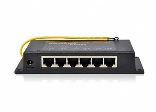 Adapter PoE Gigabit Ethernet - 6 portów