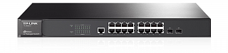 Switch TP-Link TL-SG3216 - 16 portów Gigabit + 2xSFP, zarządzalny