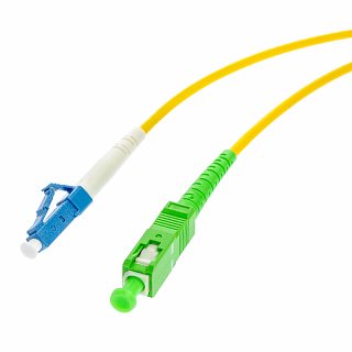 Patchcord optyczny OPTON SC/APC-LC/UPC simplex SM 9/125 - 1m