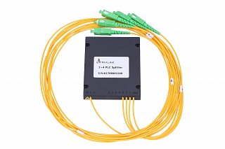 Splitter PLC 1x4, ABS Box, SM 2mm 1.5m, SC/APC