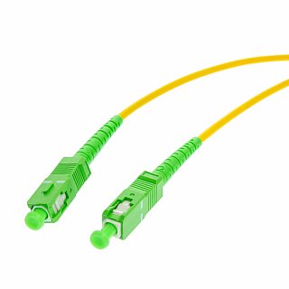 Patchcord optyczny OPTON SC/APC-SC/APC simplex SM 9/125 - 1m