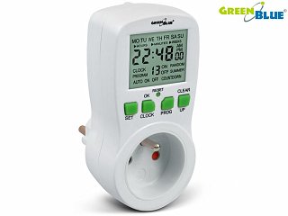 Wyłącznik / włącznik czasowy, programator GreenBlue GB107