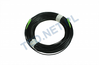 Patchcord optyczny zewnętrzny OPTIX AirFlow DROP S-QOTKSdD SC/APC-SC/APC simplex SM 9/125 - 100m