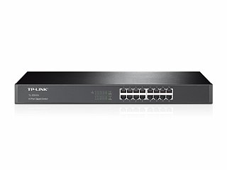 Switch TP-Link TL-SG1016 - 16 portów Gigabit, rack 19"
