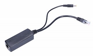 Splitter PoE 48V -> 12V 1A - Gigabit