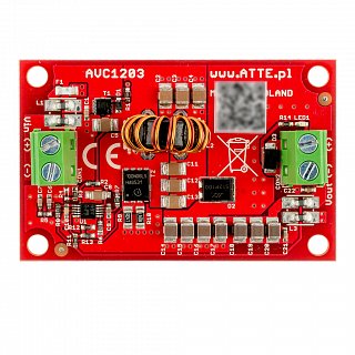 Moduł zasilania rejestratorów i dysków sieciowych AVC-30-120-OF - 6-35V/12V 2,5A 30W