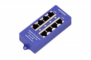 Adapter PoE Gigabit Extralink - 4 porty LAN, 4 porty PoE