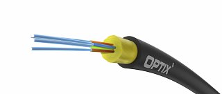 Kabel światłowodowy OPTIX AirFlow S-QOTKSdD Drop 4J 4x9/125 ITU-T G.657A2 - 1m