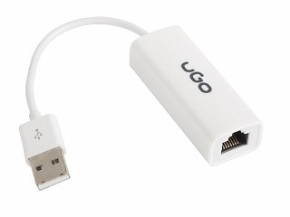 Karta sieciowa UGO UAS-1087 USB - RJ45 10/100Mbit, na kablu
