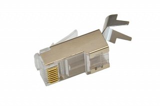 Wtyk RJ-45 z zaciskiem ekranu kat. 6a (AWG23)