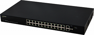 Switch PoE Pulsar SF124 - 26 portowy, 24 porty PoE 802.3af, 2 porty Gigabit, 2 porty SFP