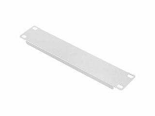 Maskownica / panel zaślepiający do szafy rack 10" 1U Lanberg - szary (AK-1403-S)