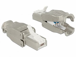 Wtyk RJ-45 ekranowany - kat. 6A - beznarzędziowy