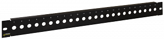 Patch panel 19" Pulsar RAP-F 24 porty F, pusty