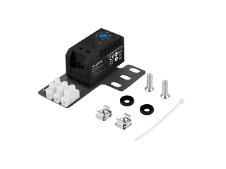 Termostat zamykający Lanberg AK-1505-B - z uchem montażowym i kostką elektryczną, 10A - czarny