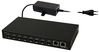Switch optyczny Pulsar SFG10F8 - 10 portowy, 8 portów SFP, 2 porty Gigabit