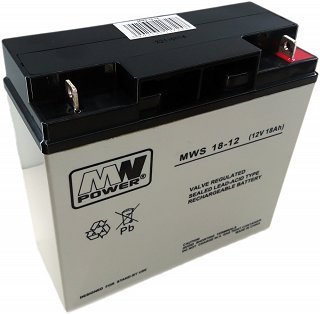 Akumulator bezobsługowy MW Power MWS 18-12F (12V 18Ah)