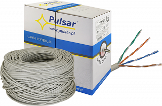 Kabel UTP Pulsar PU-NC201 kat. 5e 305m (24AWG)