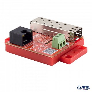 Konwerter ATTE xFIBER-2-60 - gniazdo SFP, 1xLAN 10/100/1000Mbit, możliwość zasilania z PoE 802.3af lub passive