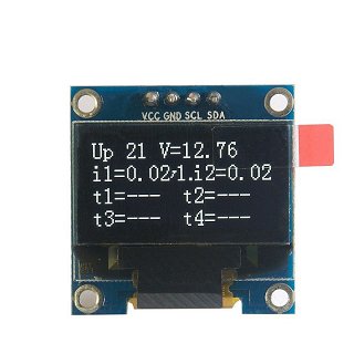 Wyświetlacz OLED 0.96" i2C - biały