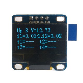 Wyświetlacz OLED 0.96" i2C - niebieski