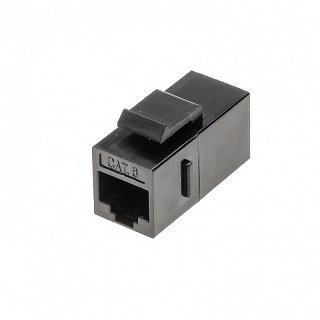 Łącznik modularny keystone RJ45 - RJ45, kat. 6