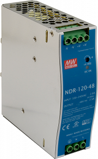Zasilacz na szynę DIN MeanWell NDR-120-48 48V 2.5A 120W