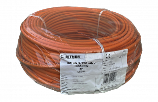 Kabel S/FTP Bitner kat. 7 LSOH 120m (BiTLAN S/FTP cat.7 LSOH 1000 MHz)