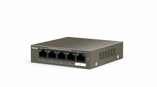 Switch Tenda TEG1105P-4-63W - 5 portowy, 4 porty PoE 802.3af Gigabit