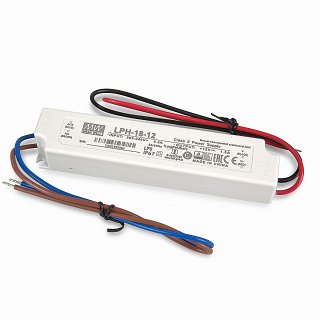 Zasilacz MeanWell LPH-18-12 12V 1,5A 18W IP67