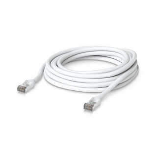 Ubiquiti Networks UISP Patch Cable Outdoor kat.5e STP - 8m - zewnętrzny, biały