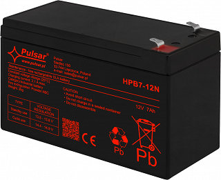 Akumulator bezobsługowy Pulsar HPB7-12N (12V 7Ah)