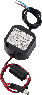 Zasilacz impulsowy wtyczkowy do CCTV Pulsar PSC24010 24V 1A (IP67, puszkowy)