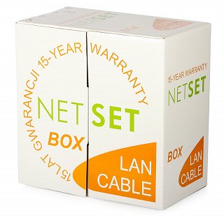 Kabel UTP NETSET kat. 6 zewnętrzny 305m
