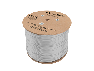 Kabel SFTP Lanberg kat. 5e (LCS5L-11CU-0305-S) - Fluke Passed, LSOH